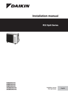 RXM-R,ARXM-R_3PEN519299-8T_Installation manual_English download